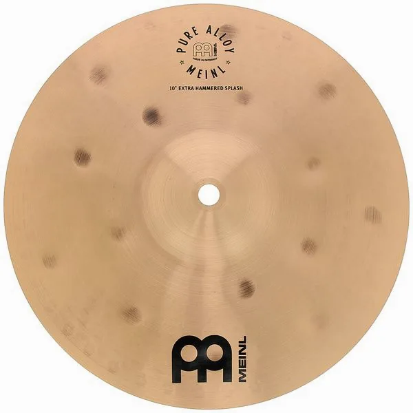 Meinl 10" Pure Alloy Ex. Ham. Splash detail 2