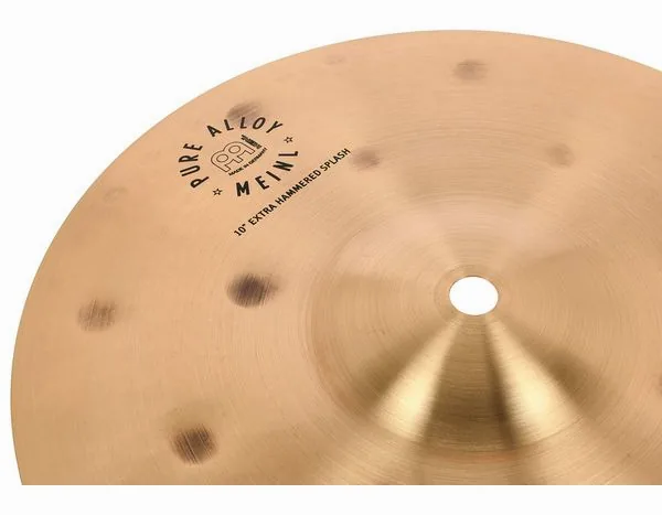 Meinl 10" Pure Alloy Ex. Ham. Splash detail 4