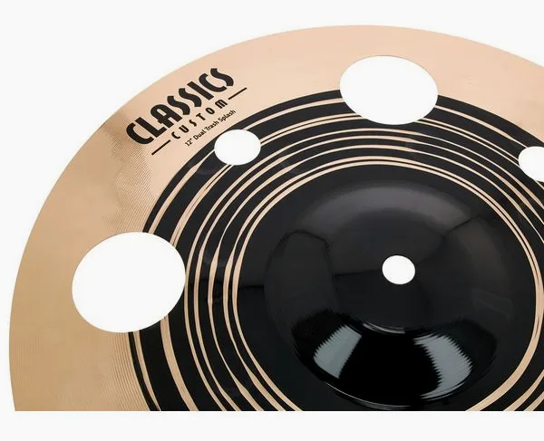 Meinl 12" Classics C. Dual Trash Sp. detail 4