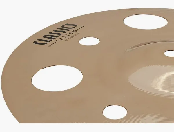 Meinl 12" Classics Custom Trash detail 4