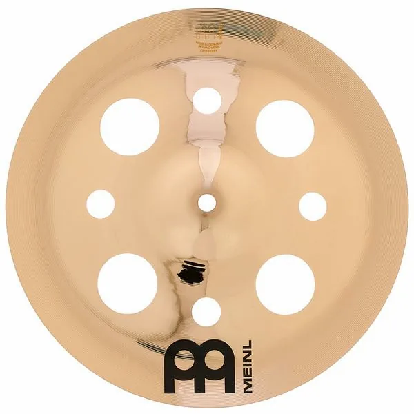 Meinl 12" Pure Alloy Cust. Trash Ch. detail 3