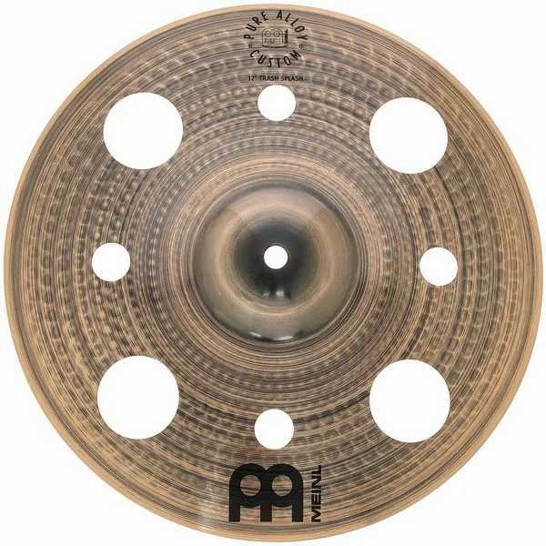 Meinl 12" Pure Alloy Cust. Trash Sp. detail 2