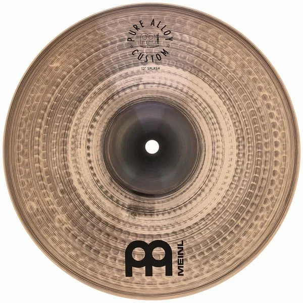 Meinl 12" Pure Alloy Custom Splash detail 2