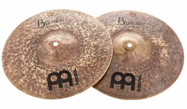 Meinl 13" Byzance Dark Hi-Hat detail 2
