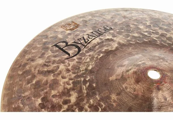 Meinl 13" Byzance Dark Hi-Hat detail 4