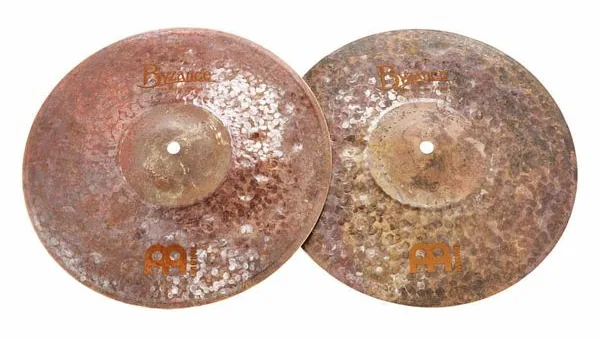 Meinl 13" Byzance Extra Dry Hi-Hat detail 2