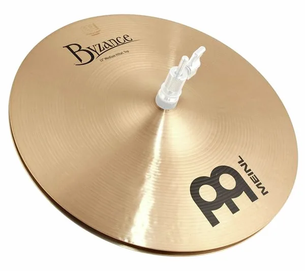 Meinl 13" Byzance Hi-Hat Medium vooraanzicht