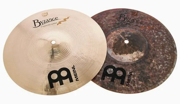 Meinl 13" Byzance Serpents Hi-Hat detail 2