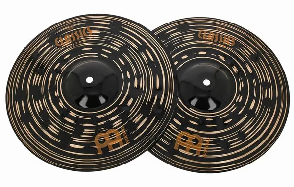 Meinl 13" Classics Custom Dark HH detail 2