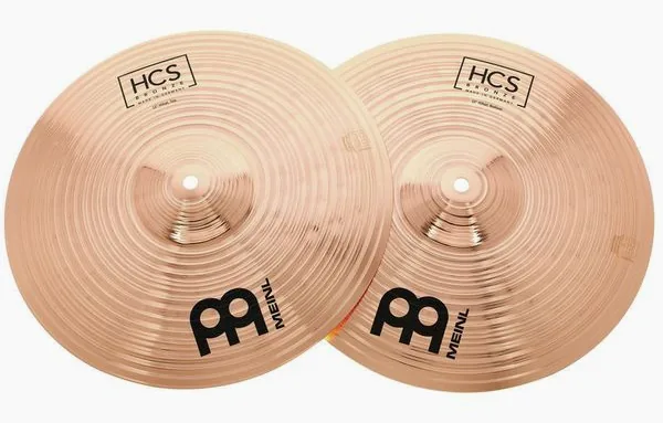 Meinl 13" HCS Bronze Hi-Hat detail 2