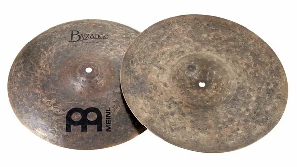 Meinl 14" Byzance Dark Hi-Hat detail 2
