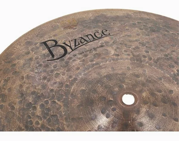 Meinl 14" Byzance Dark Hi-Hat detail 4