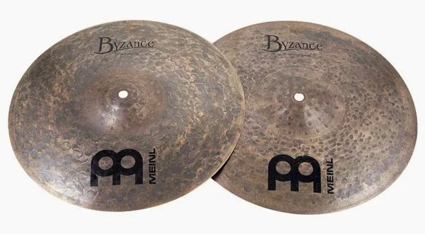 Meinl 14" Byzance Dark Hi-Hat vooraanzicht