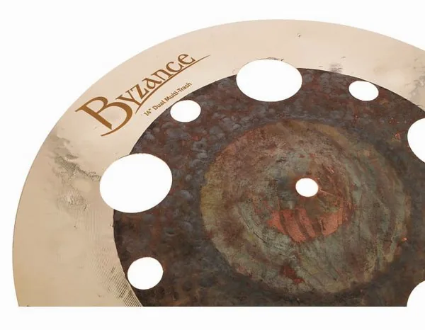 Meinl 14" Byzance Dual Multi-Trash detail 3