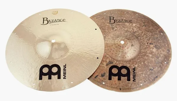 Meinl 14" Byzance Fast Hi-Hat detail 2