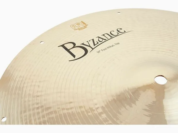 Meinl 14" Byzance Fast Hi-Hat detail 4
