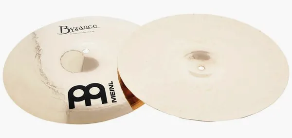 Meinl 14" Byzance Heavy H. Hi-Hat detail 3