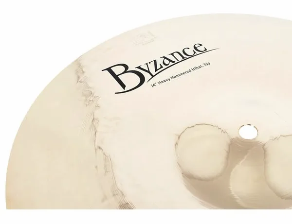 Meinl 14" Byzance Heavy H. Hi-Hat detail 4