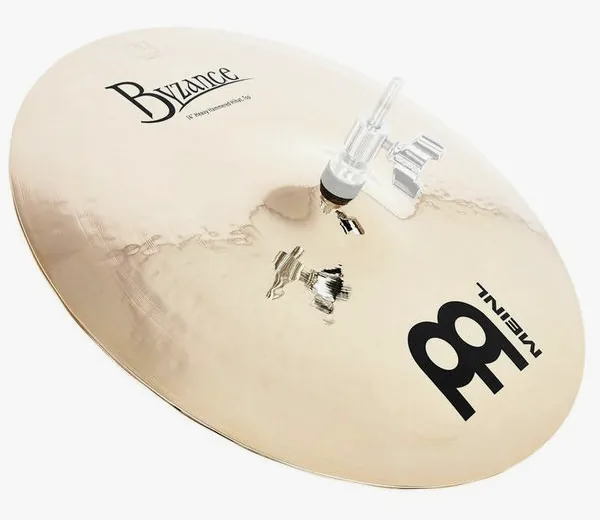 Meinl 14" Byzance Heavy H. Hi-Hat vooraanzicht