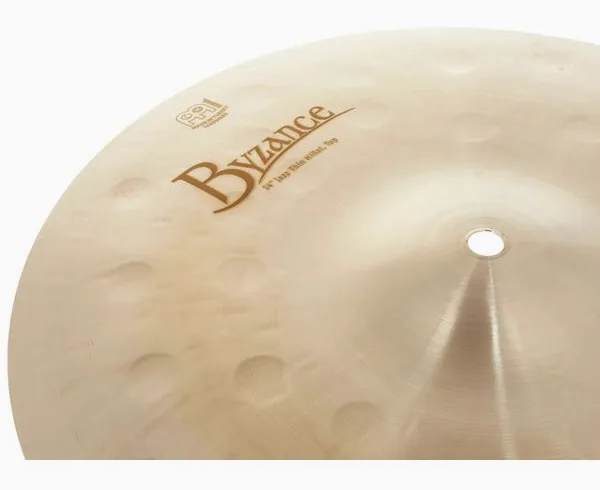 Meinl 14" Byzance Jazz Hi-Hat Thin detail 4