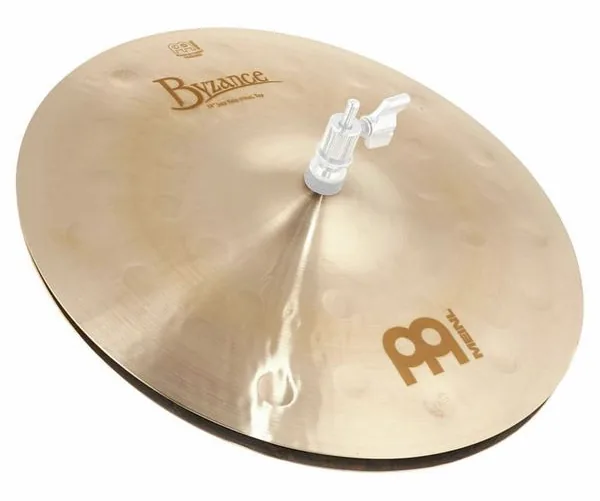 Meinl 14" Byzance Jazz Hi-Hat Thin vooraanzicht