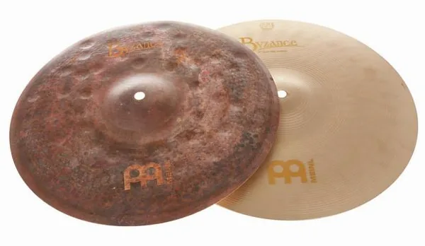 Meinl 14" Byzance Sand Hi-Hat detail 2