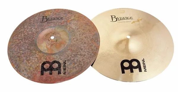 Meinl 14" Byzance Serpents Hi-Hat detail 2
