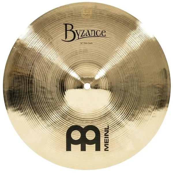 Meinl 14" Byzance Thin Crash Brill. detail 2
