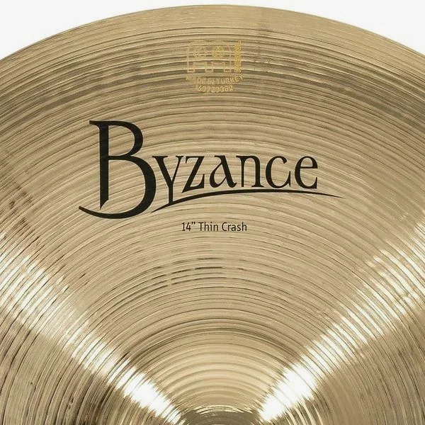 Meinl 14" Byzance Thin Crash Brill. detail 5