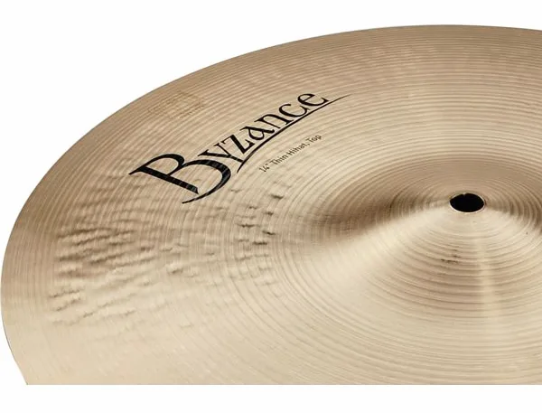Meinl 14" Byzance Trad. Thin Hi-Hat detail 3