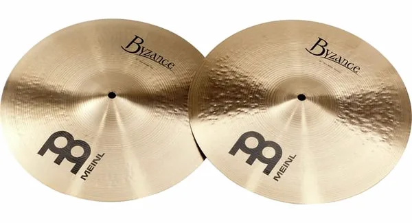 Meinl 14" Byzance Trad. Thin Hi-Hat vooraanzicht