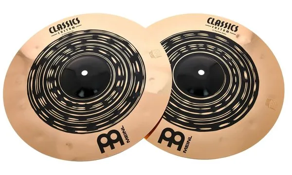 Meinl 14" Classics Cust. Dual Hi-Hat detail 2