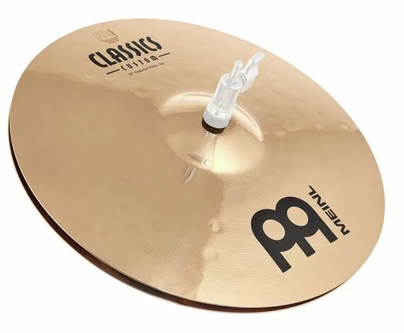 Meinl 14" Classics Custom Hi-Hat Po. vooraanzicht