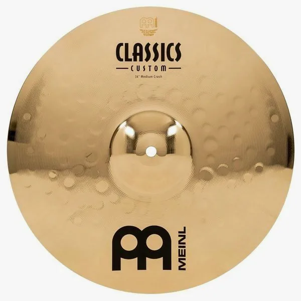 Meinl 14" Classics Custom Med. Crash detail 2