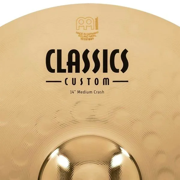 Meinl 14" Classics Custom Med. Crash detail 5