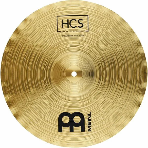 Meinl 14" HCS Soundwave Hi-Hat detail 2