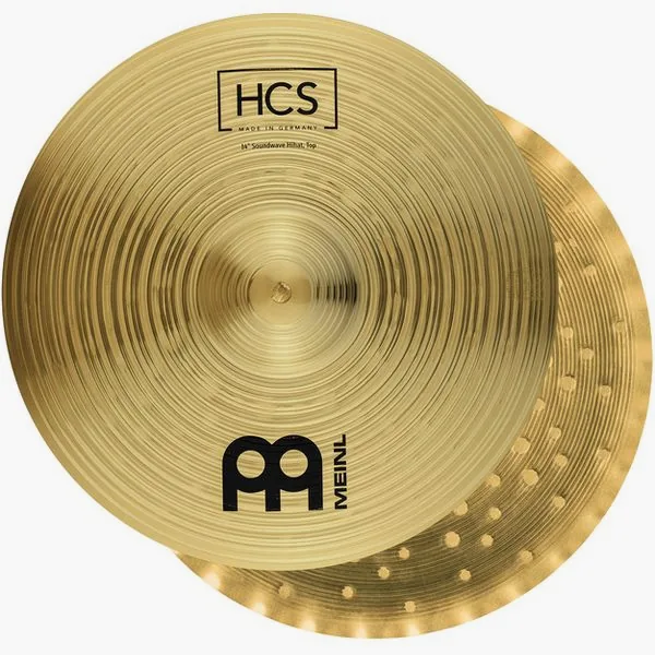 Meinl 14" HCS Soundwave Hi-Hat vooraanzicht