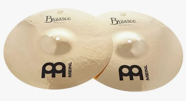 Meinl 14"Byzance Medium HiHat Brill. detail 2