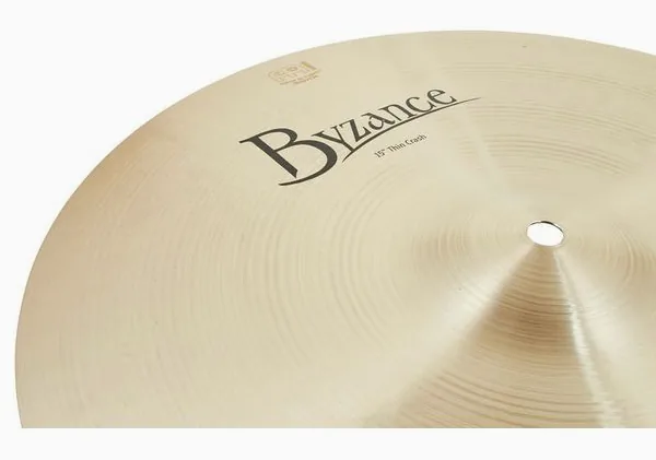 Meinl 15" Byzance Thin Crash detail 4