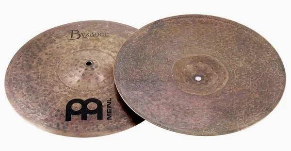 Meinl 15" Byzance Dark Hi-Hat detail 2