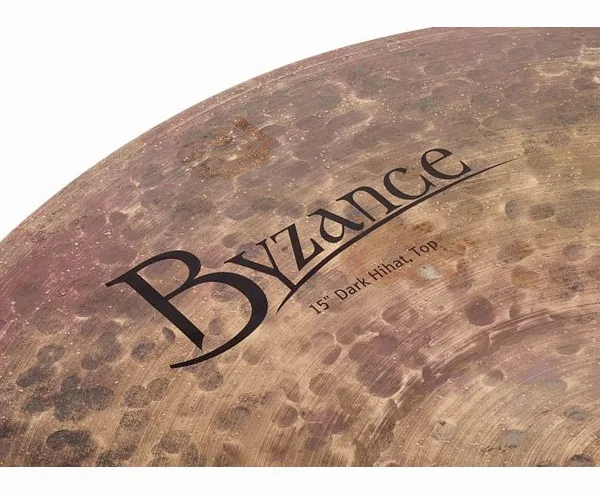 Meinl 15" Byzance Dark Hi-Hat detail 5
