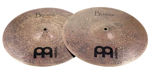 Meinl 15" Byzance Dark Hi-Hat vooraanzicht