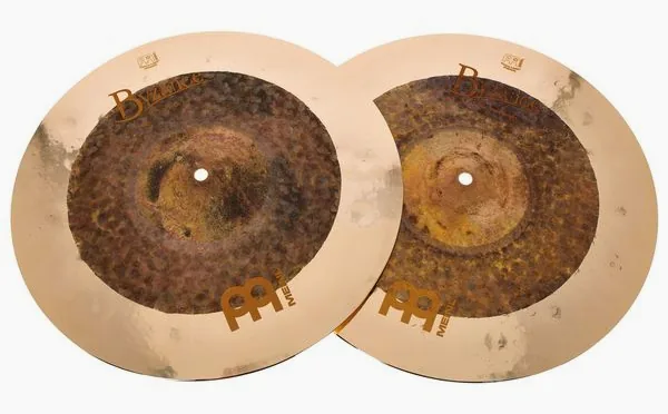 Meinl 15" Byzance Dual Hi-Hat detail 2