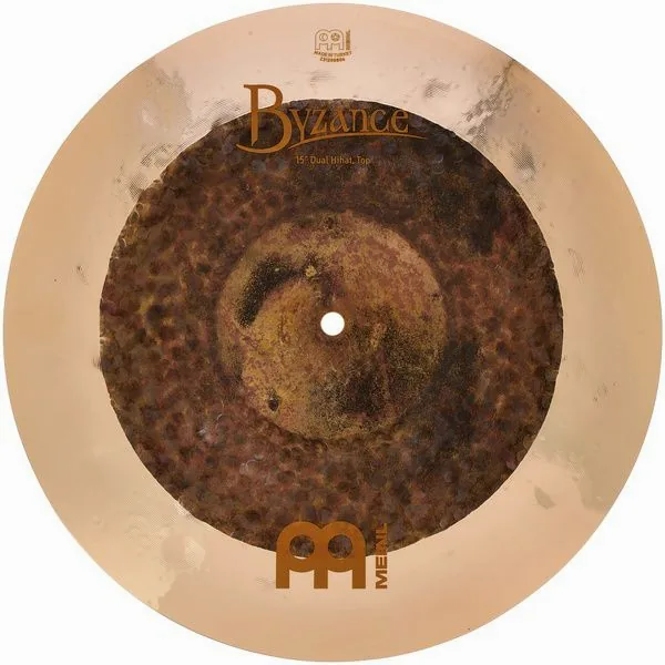 Meinl 15" Byzance Dual Hi-Hat detail 4