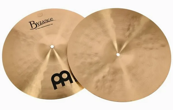 Meinl 15" Byzance Extra Ham. Hi-Hat detail 3