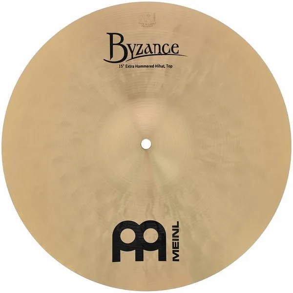 Meinl 15" Byzance Extra Ham. Hi-Hat detail 4