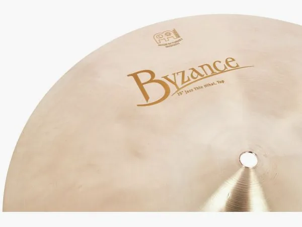 Meinl 15" Byzance Jazz Hi-Hat Thin detail 4