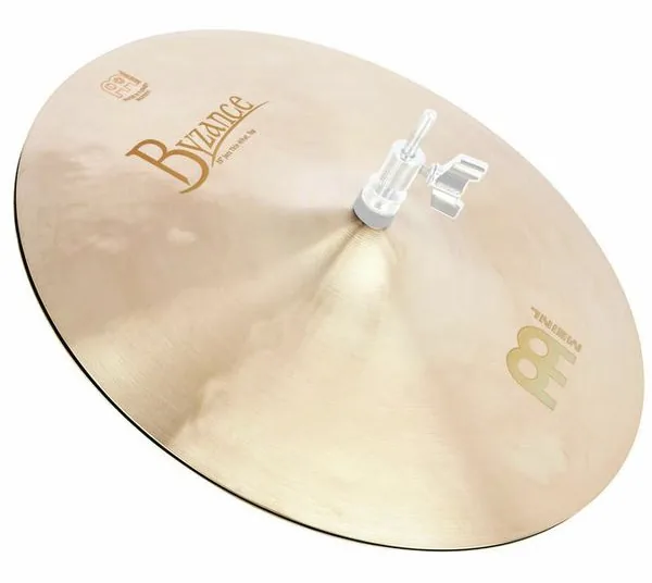 Meinl 15" Byzance Jazz Hi-Hat Thin vooraanzicht