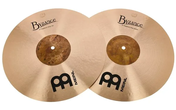 Meinl 15" Byzance Polyphonic Hi-Hat detail 2