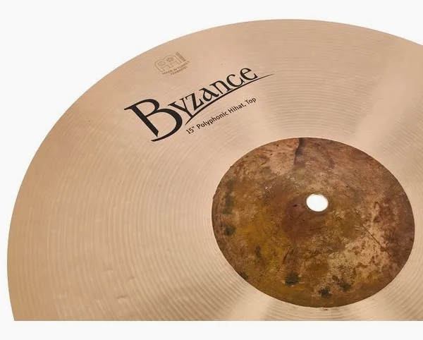 Meinl 15" Byzance Polyphonic Hi-Hat detail 5